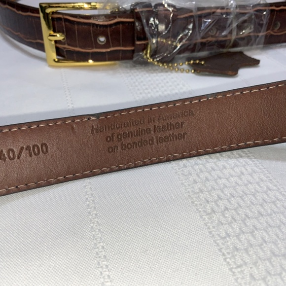 Genuine Man’s Leather Belts - Picture 2 of 3